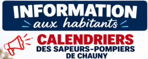 Distribution des calendriers des Sapeurs Pompiers